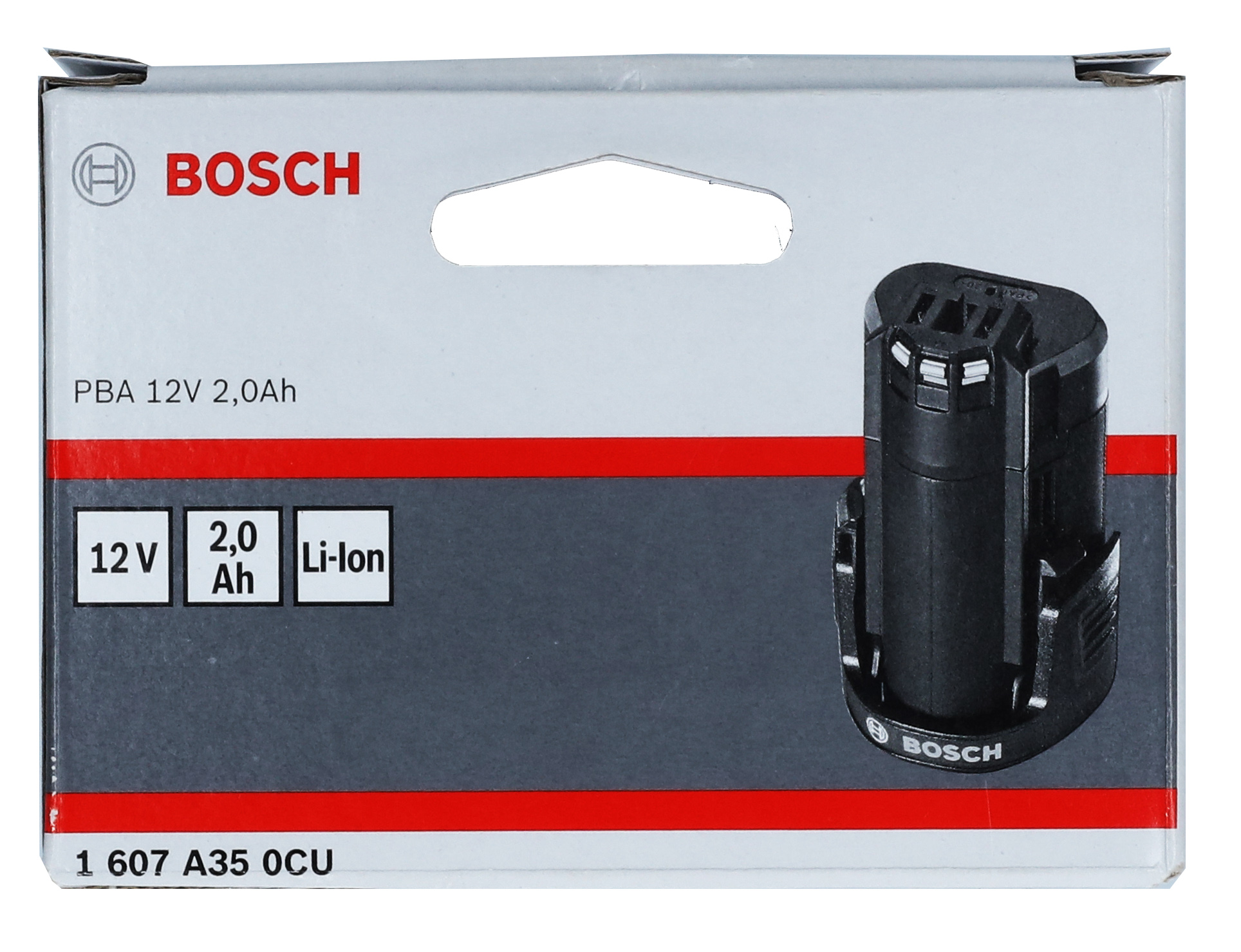 Bosch Batería de litio PBA 12 (12 V, 2,0 Ah, Power for all, PBA 12, Caja de  Cartón) : : Bricolaje y herramientas