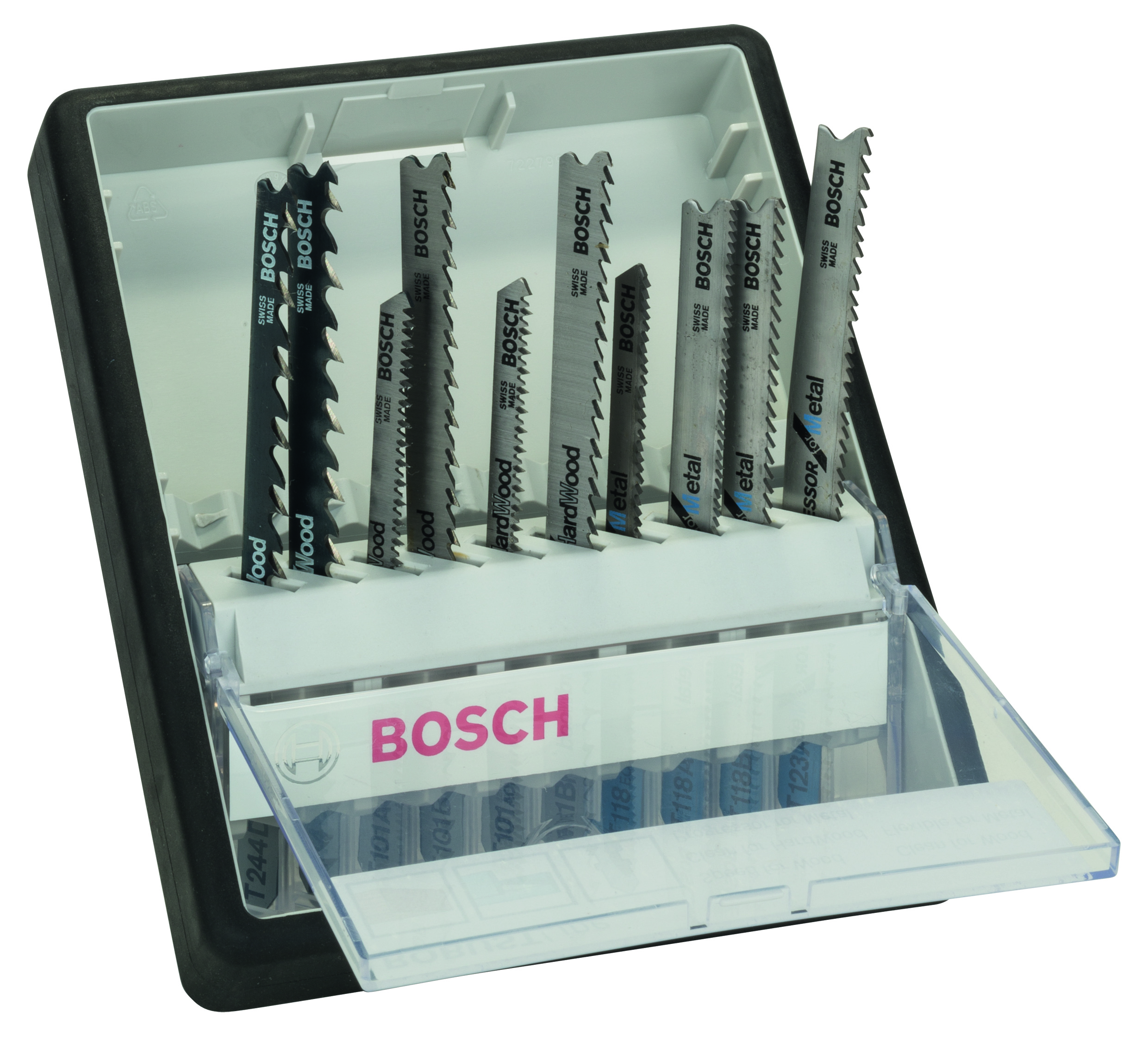 Bosch Robust Jigsaw Blade Set for Wood & Metal (10pcs)