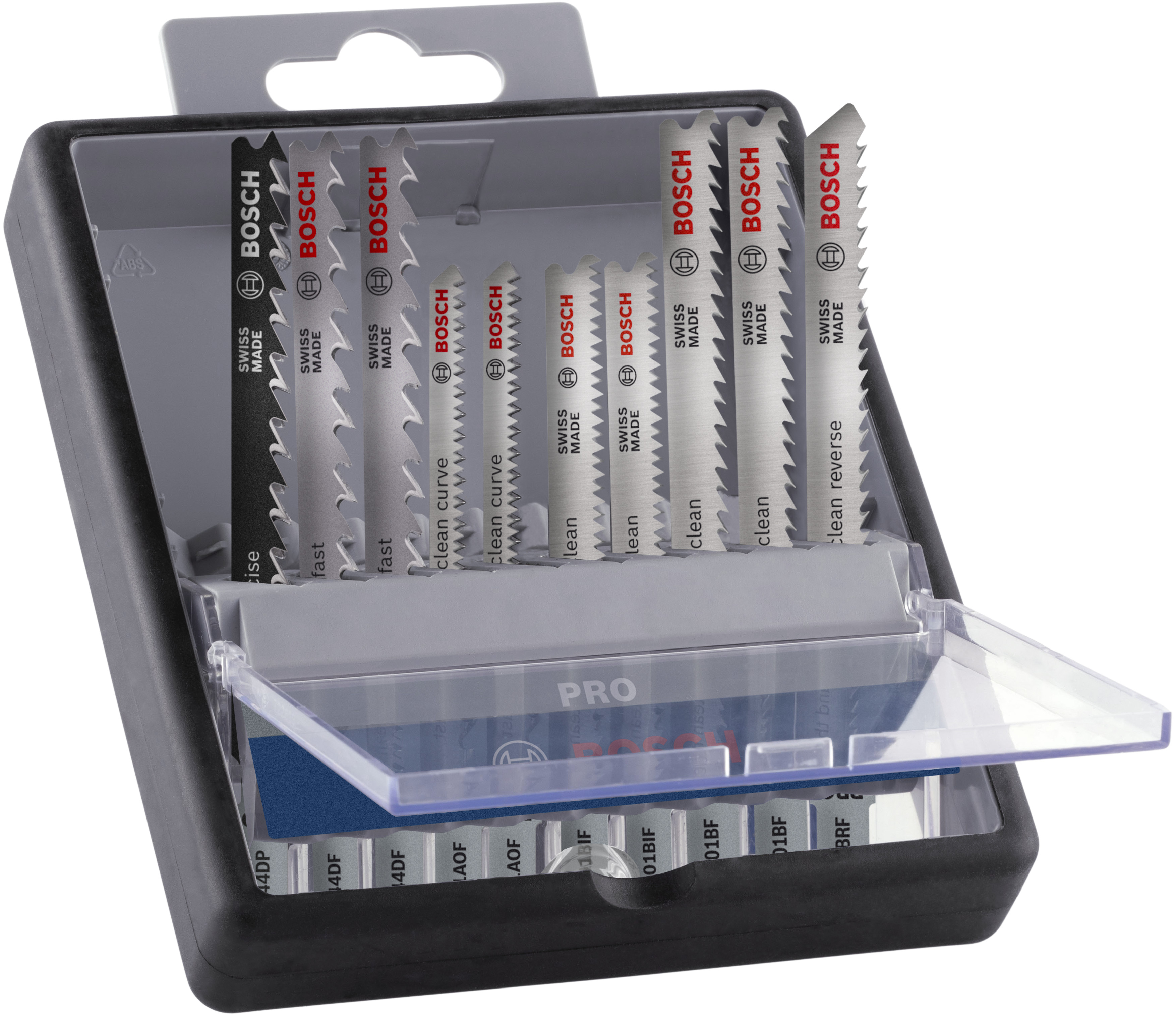 Bosch Pro Hardwood &amp; Laminate Jigsaw Blade Set (10pcs)