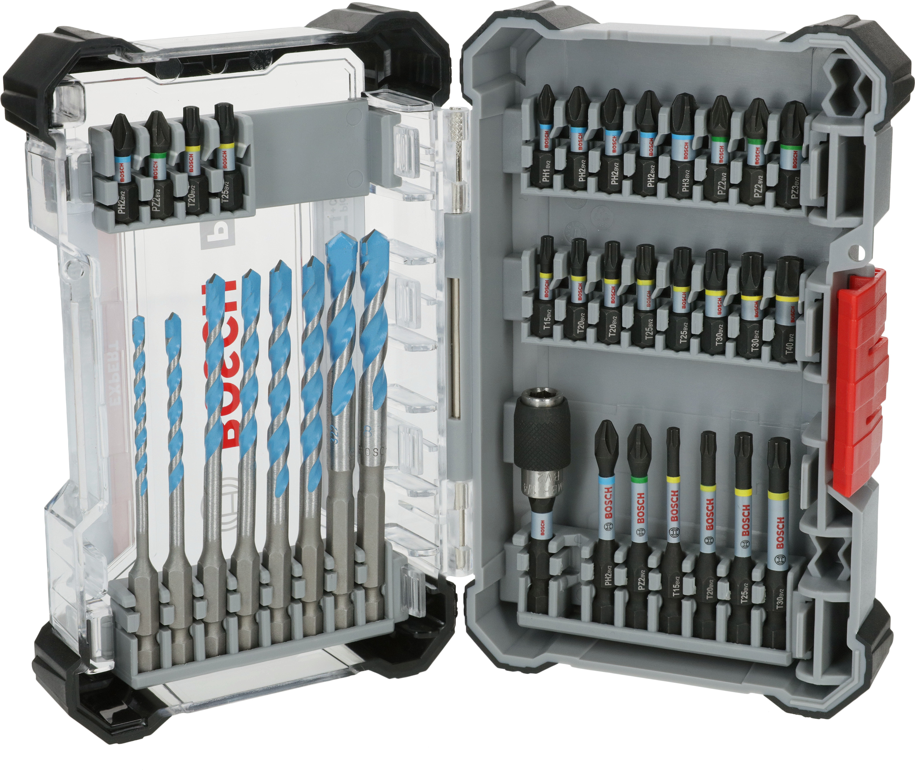Bosch Pro Impact Multi-construction Bit Set (35pcs)