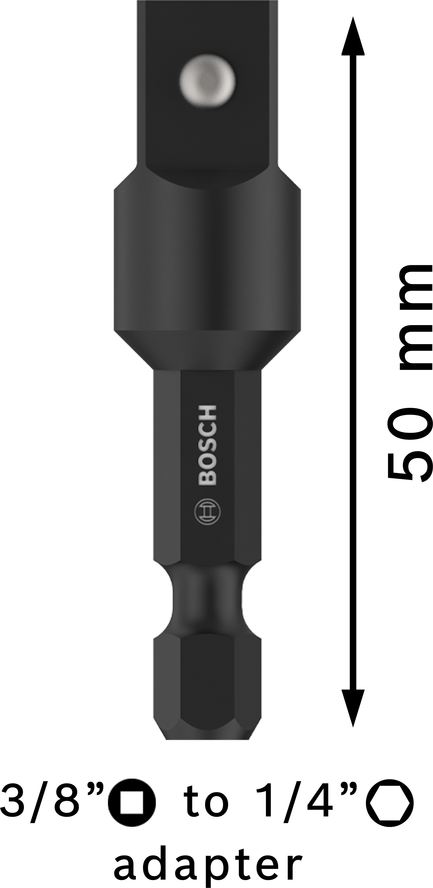 3er Set Schlagfester Steckschlüssel-Adapter – Kompatibel Mit Akkubohrer & Schrauber