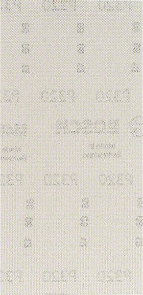 BOSCH Brúsny papier EXPERT M480 pre orbitálne brúsky, 93 x 186 mm, zrnitosť 320, 10 ks