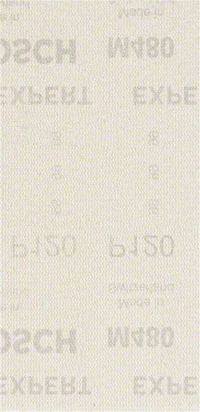 BOSCH Brúsny papier EXPERT M480 pre orbitálne brúsky, 93 x 186 mm, zrnitosť 120, 50 ks