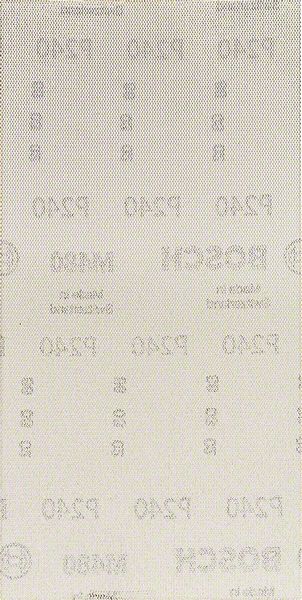 BOSCH Brúsny papier EXPERT M480 pre orbitálne brúsky, 115 x 230 mm, zrnitosť 240, 10 ks