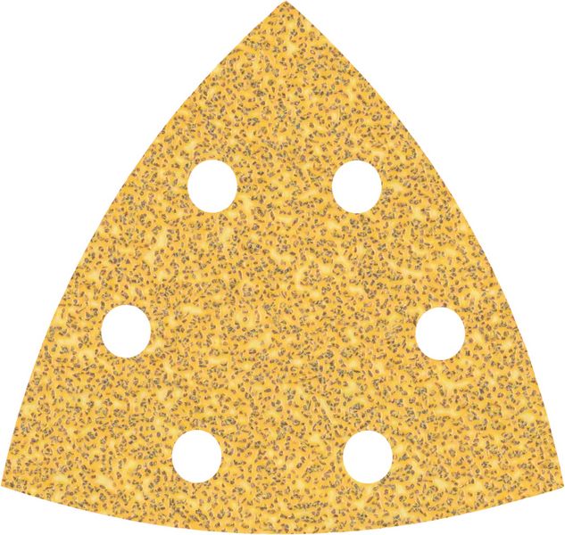 BOSCH Brúsny papier pre trojuholníkové brúsky EXPERT C470, 93 mm, zrnitosť 40, 5 ks