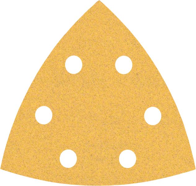 BOSCH Brúsny papier pre trojuholníkové brúsky EXPERT C470, 93 mm, zrnitosť 100, 5 ks