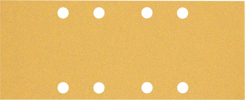 BOSCH Brúsny papier EXPERT C470 s 8 otvormi pre orbitálne brúsky 93 × 230 mm, zrnitosť 80, 10 ks