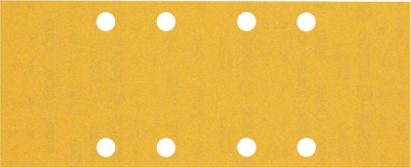 BOSCH Brúsny papier EXPERT C470 s 8 otvormi pre orbitálne brúsky 93 × 230 mm, zrnitosť 240, 10 ks