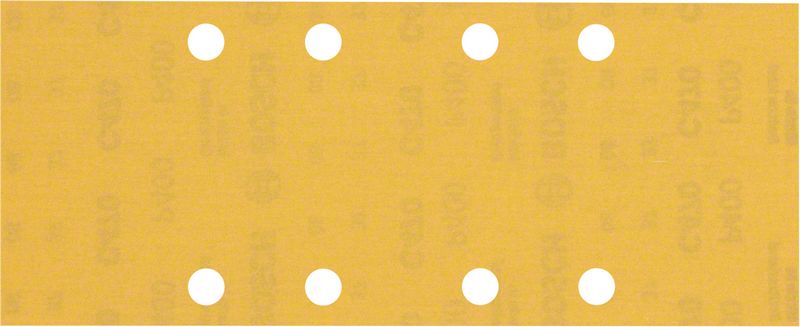 BOSCH Brúsny papier EXPERT C470 s 8 otvormi pre orbitálne brúsky 93 × 230 mm, zrnitosť 400, 10 ks