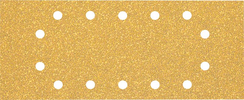 BOSCH Brúsny papier EXPERT C470 so 14 otvormi pre orbitálne brúsky 115 × 280 mm, zrnitosť 40, 10 ks