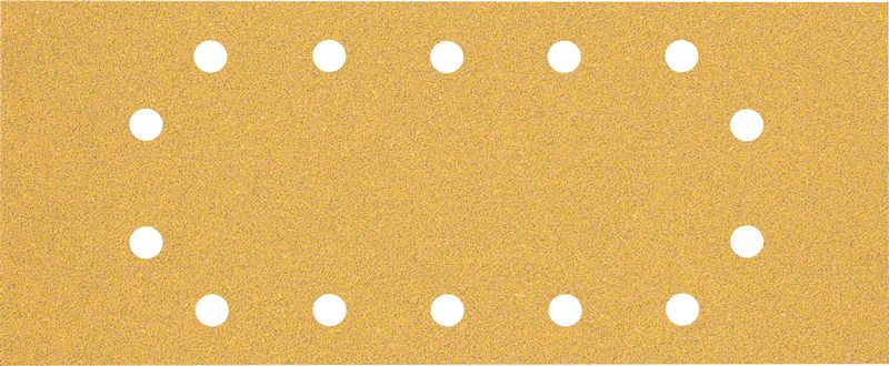 BOSCH Brúsny papier EXPERT C470 so 14 otvormi pre orbitálne brúsky 115 × 280 mm, zrnitosť 60, 10 ks