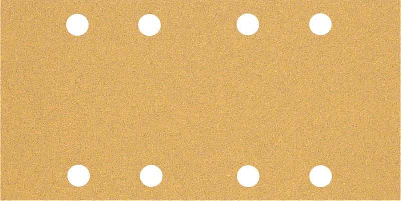 BOSCH Brúsny papier EXPERT C470 s 8 otvormi pre orbitálne brúsky 93 × 186 mm, zrnitosť 60, 10 ks
