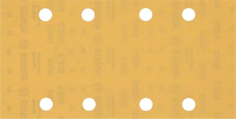 BOSCH Brúsny papier EXPERT C470 s 8 otvormi pre orbitálne brúsky 93 x 186 mm, zrnitosť 400, 10 ks