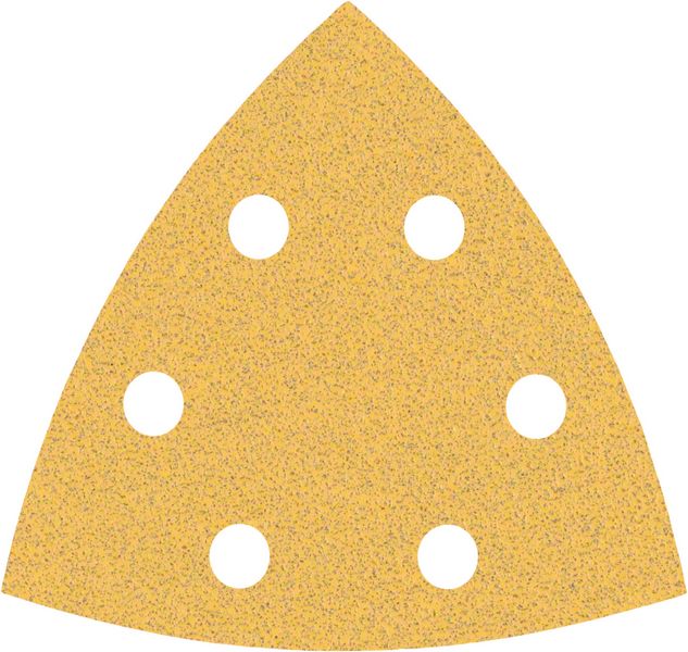 BOSCH Brúsny papier pre trojuholníkové brúsky EXPERT C470, 93 mm, zrnitosť 80, 50 ks