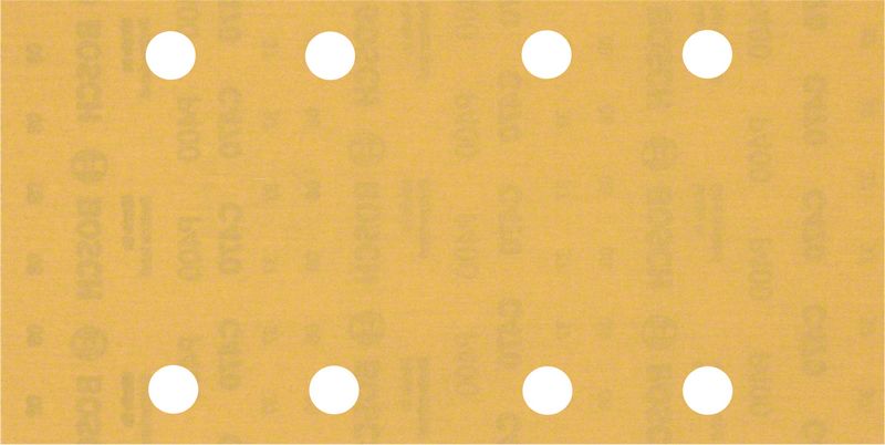 BOSCH Brúsny papier EXPERT C470 s 8 otvormi pre orbitálne brúsky 93 x 186 mm, zrnitosť 400, 50 ks